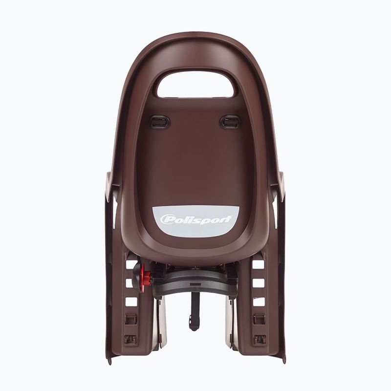 Polisport Groovy Maxi FF 29 ECO brown FO galinio rėmo dviračių sėdynė 8406000041 4