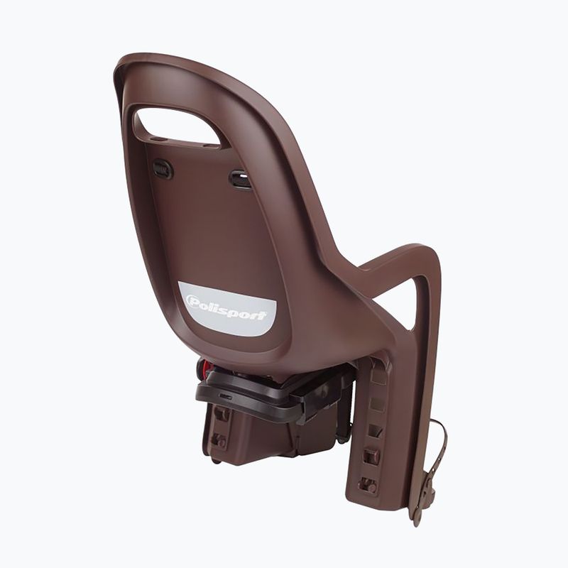 Polisport Groovy Maxi FF 29 ECO brown FO galinio rėmo dviračių sėdynė 8406000041 5