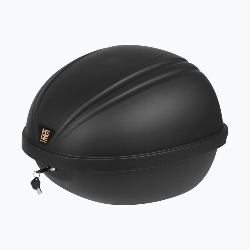 Dviračio dėklas ant bagažinės Polisport E-Cargo Box 30 l black