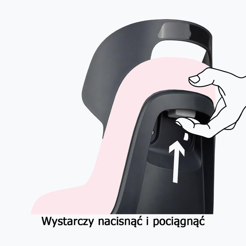 Dviračio sėdynė bobike Go RS candy pink 5