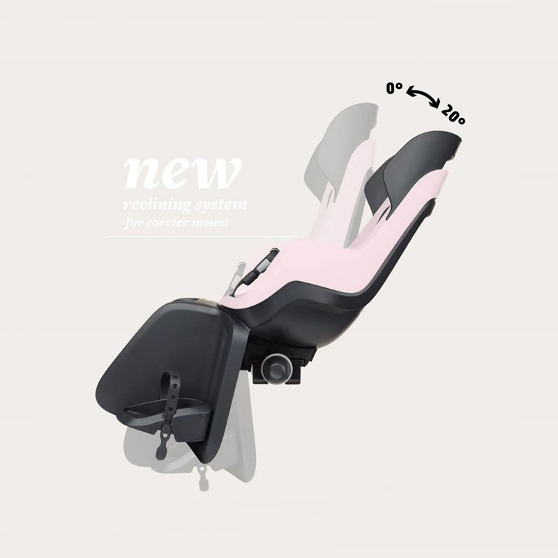 Dviračio sėdynė bobike Go RS candy pink 6
