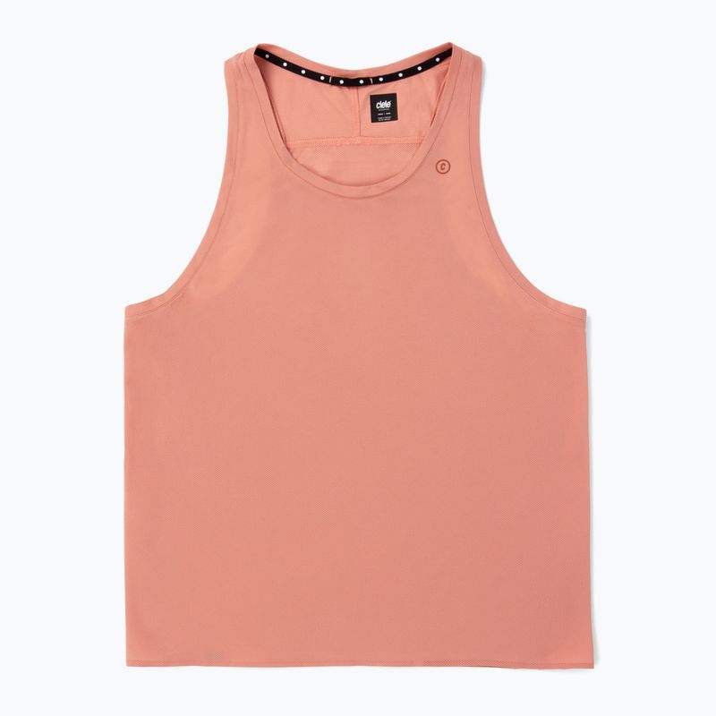 Vyriški bėgimo marškinėliai Ciele Athletics FST Signlet 2 rosedawn 3