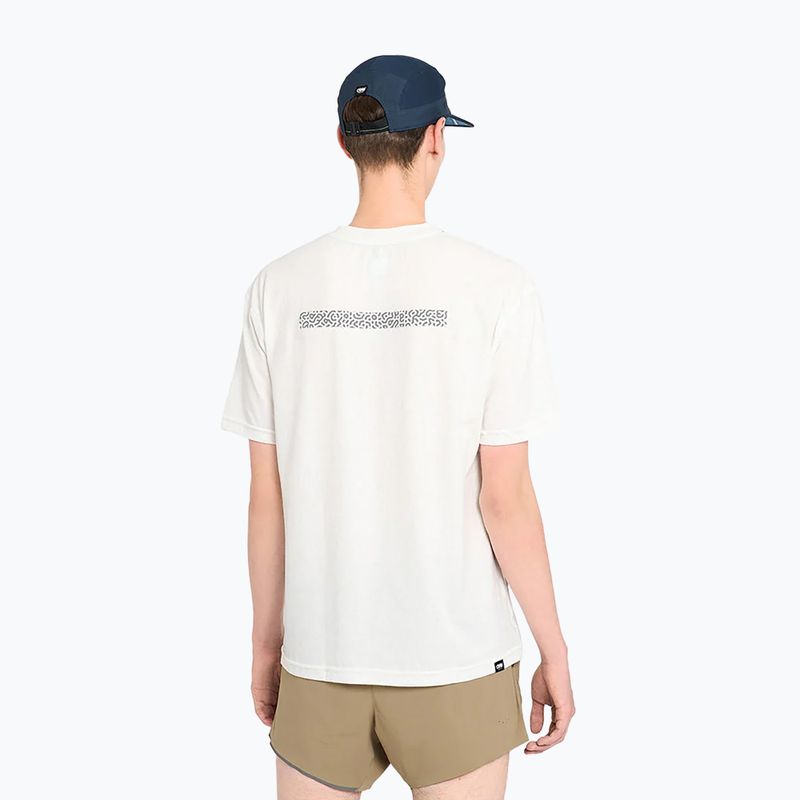 Vyriški bėgimo marškinėliai Ciele Athletics NSP HV ''C" off white 2