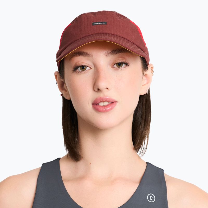 Kepurė su snapeliu Ciele Athletics GOCap Field IconicBar SL andorra/red 4
