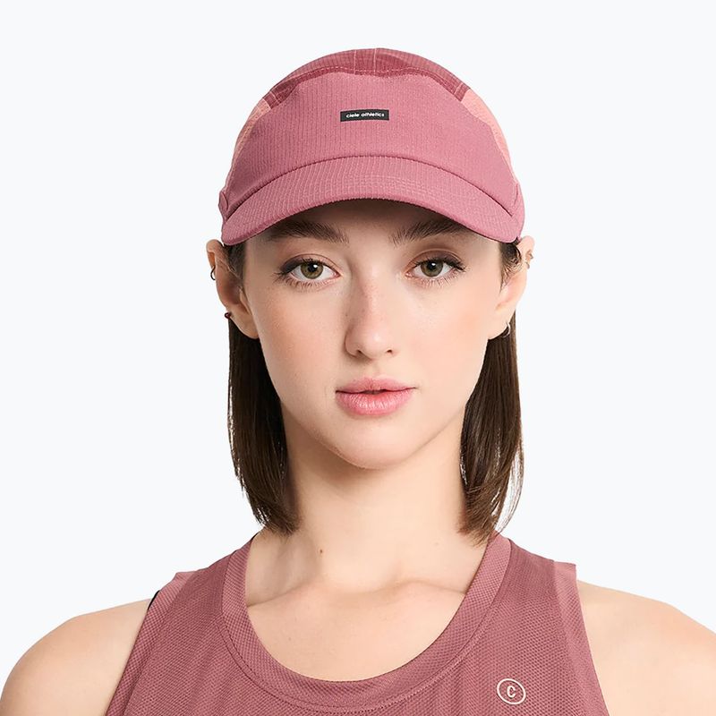 Kepurė su snapeliu Ciele Athletics GOCap Field IconicBar SL penny/rose dawn 4