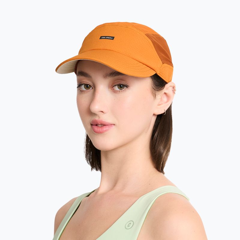 Kepurė su snapeliu Ciele Athletics GOCap Field IconicBar SL sunset/ginger bread 5
