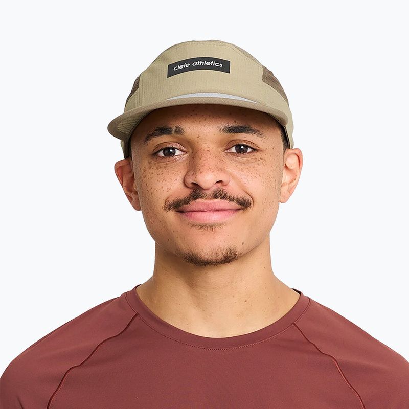 Kepurė su snapeliu Ciele Athletics GOCap Field Iconic Bar canvas/cub 4