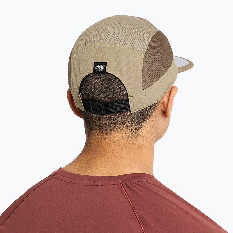 Kepurė su snapeliu Ciele Athletics GOCap Field Iconic Bar canvas/cub 6
