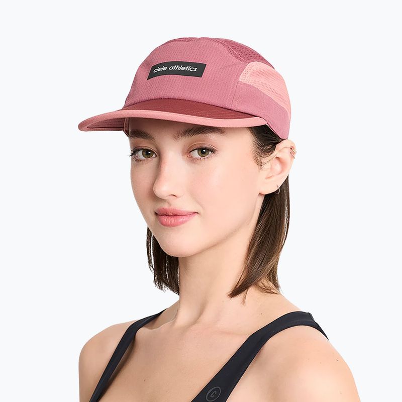 Kepurė su snapeliu Ciele Athletics GOCap Field Iconic Bar penny/rose dawn 5