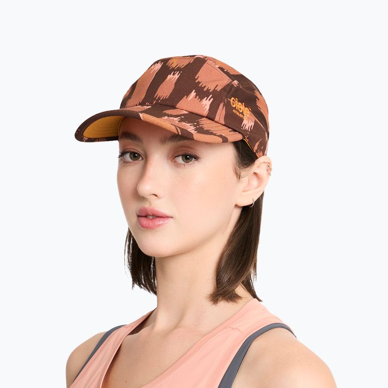 Kepurė su snapeliu Ciele Athletics GOCap Field AllOverPrint Cheetah oak 5