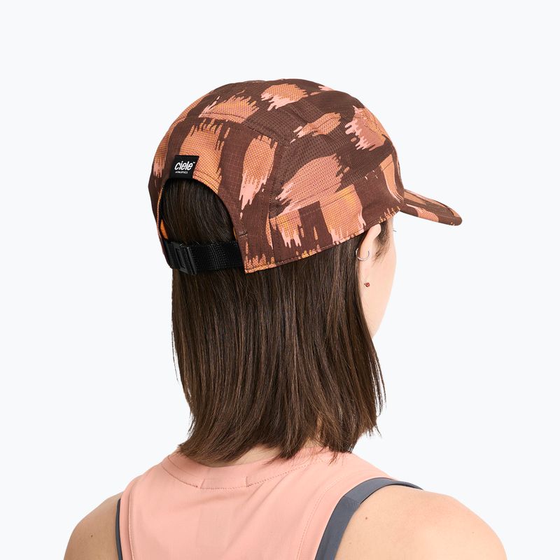Kepurė su snapeliu Ciele Athletics GOCap Field AllOverPrint Cheetah oak 6