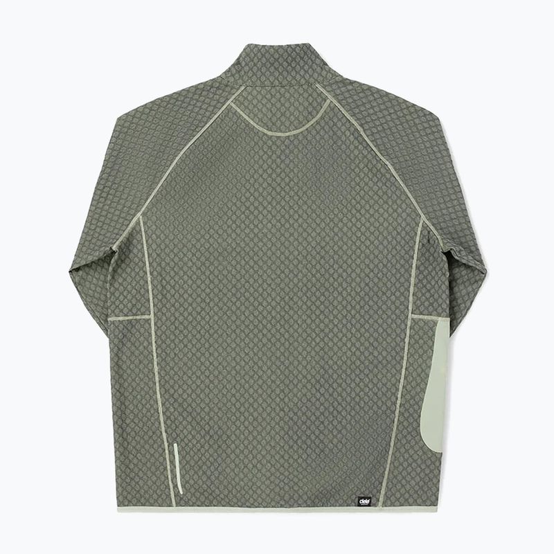 Vyriškas bėgimo džemperis Ciele Athletics VLVHalfzip light moss 2
