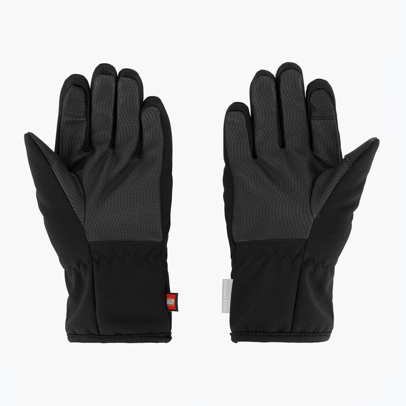 LEGO Lwatlin 705 vaikiškos slidinėjimo pirštinės juodos 22863 6