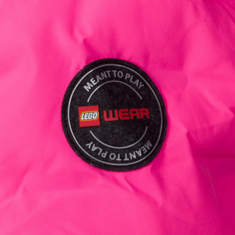 LEGO Lwjipe 706 šviesiai rožinė vaikiška pūkinė striukė 22879 6