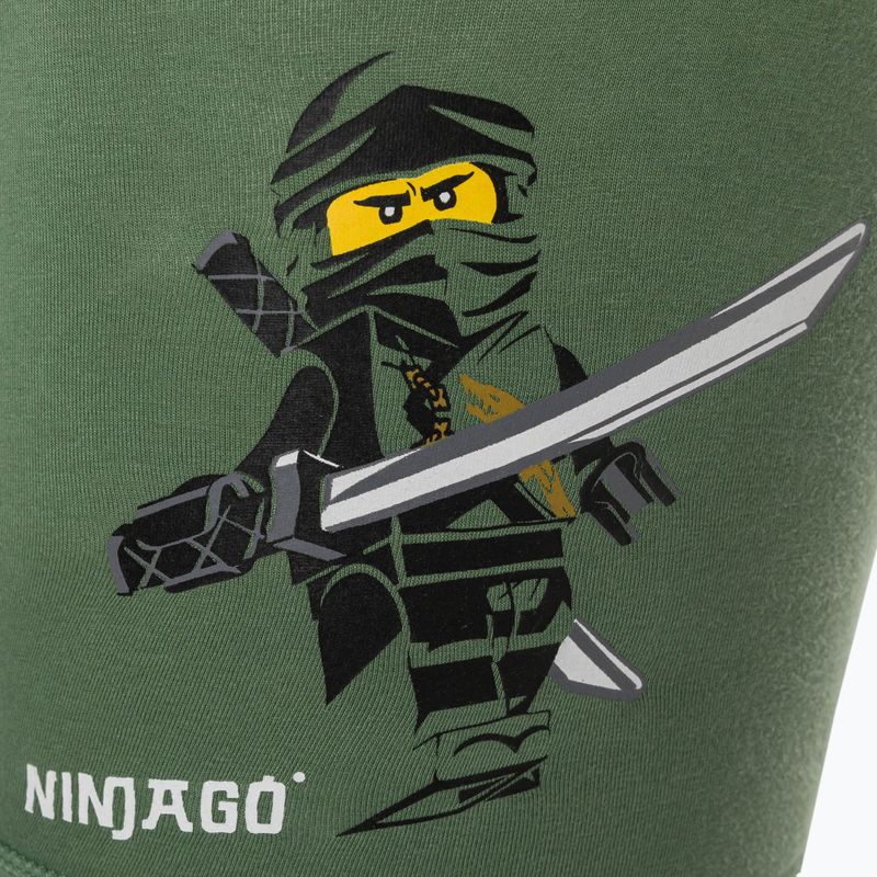 LEGO Lwbo 302 vaikiški boksininko šortai 3 poros, žali/mėlyni/žali 12010821 7