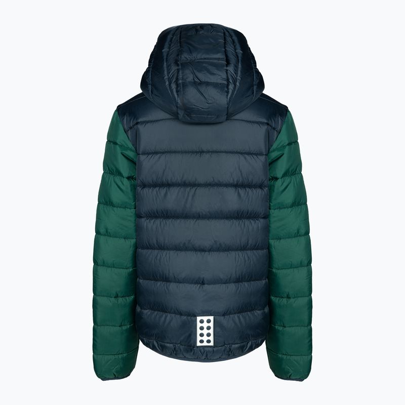 LEGO Lwjesse vaikiška softshell striukė tamsiai žalia 2