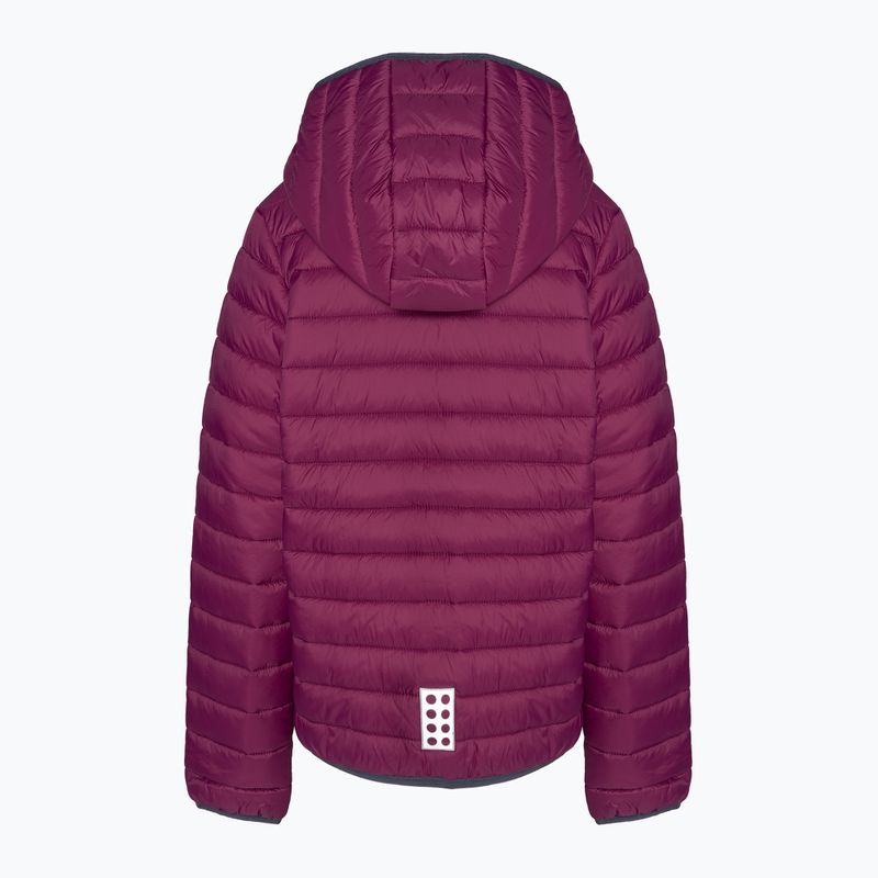 LEGO Lwjori bordeaux vaikiška softshell striukė 2