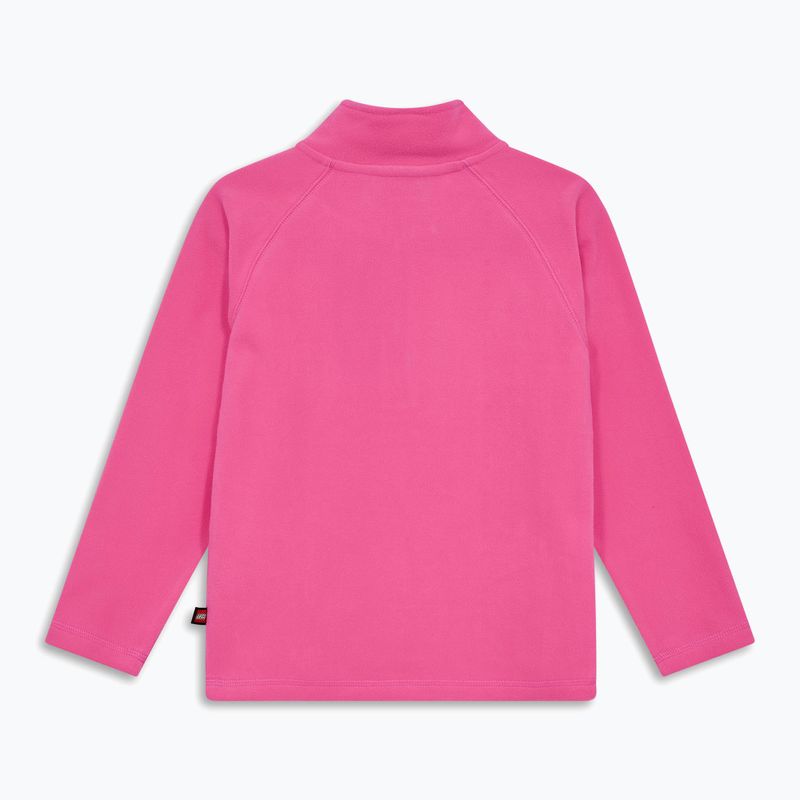 Vaikiškas fliso džemperis LEGO Lwsinclair 702 pink 2