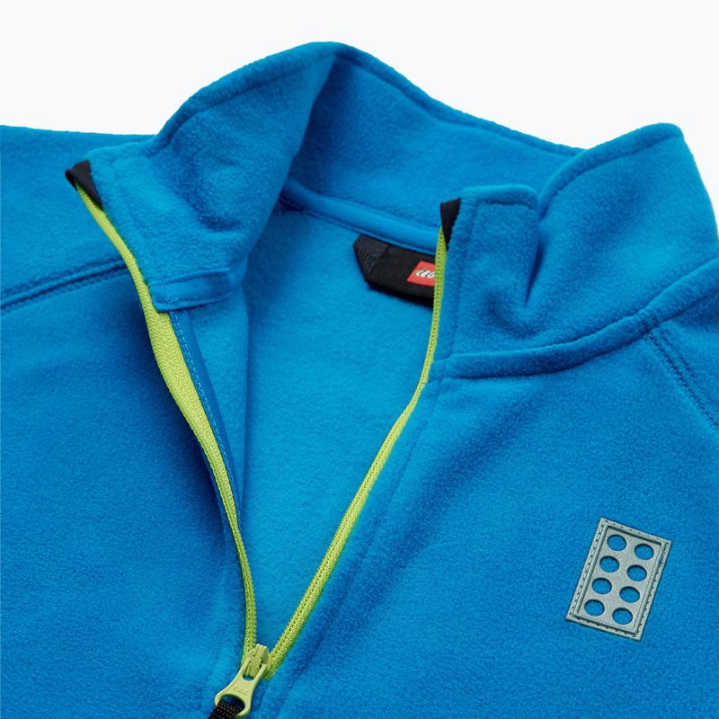 Vaikiškas fliso džemperis LEGO Lwsinclair 702 blue/lime 3