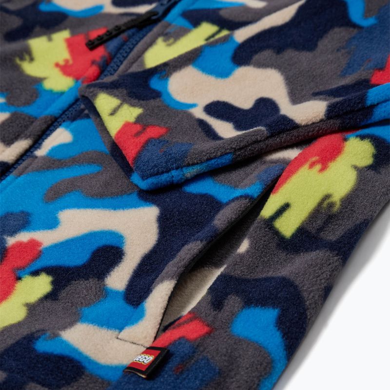Vaikiškas fliso džemperis LEGO Lwsaku 708 Fleece blue 4