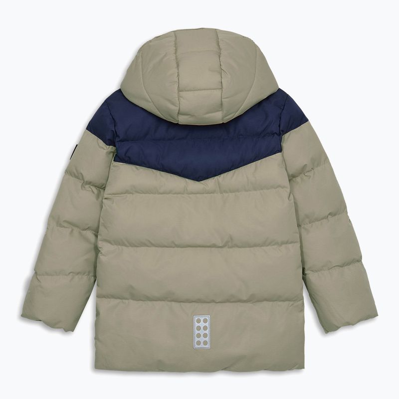 Vaikiška pašiltinta striukė LEGO Lwjebel 733 beige 2