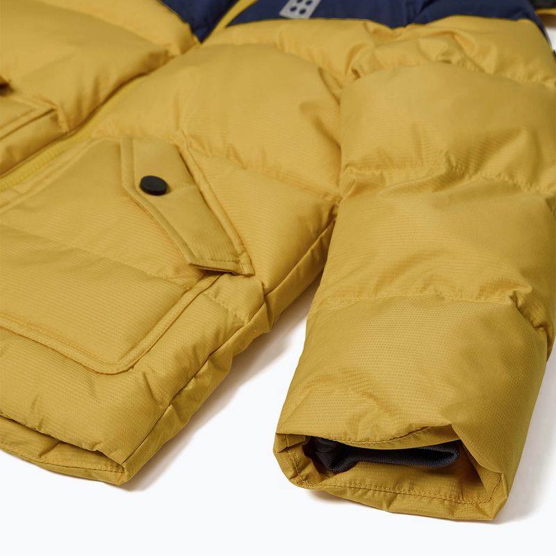 Vaikiška pašiltinta striukė LEGO Lwjebel 733 dark yellow 4