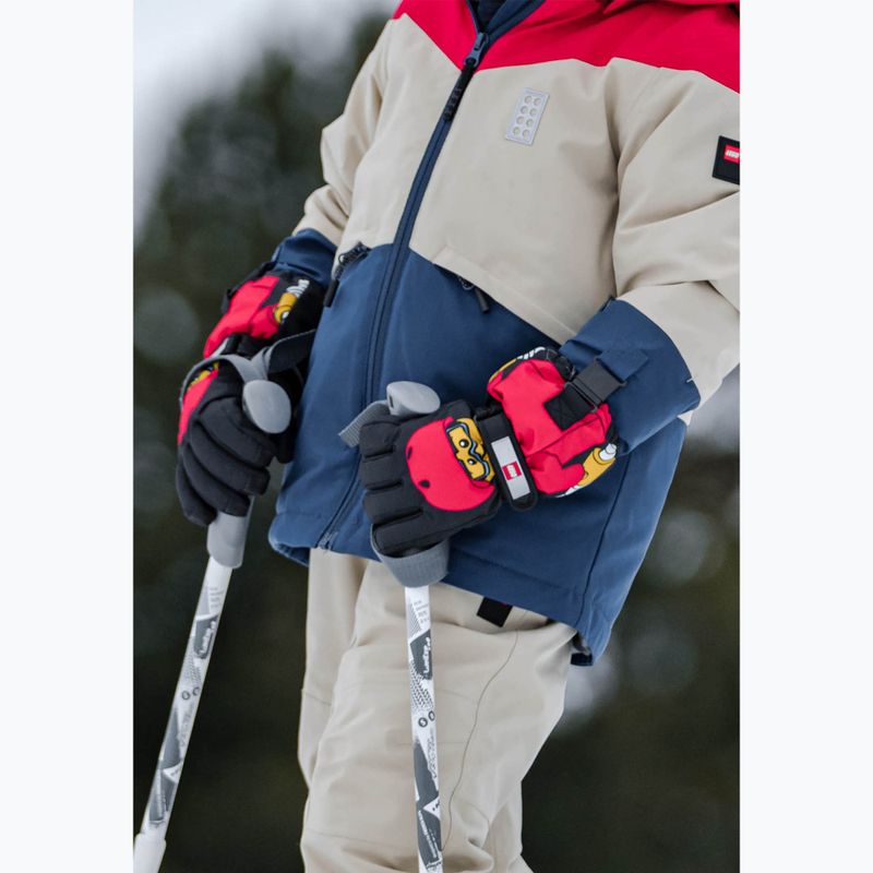 Vaikiškos pirštinės LEGO Lwagan 811 black 8