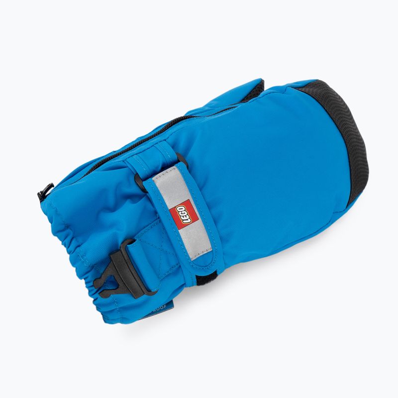 Vaikiškos slidinėjimo pirštinės LEGO Lwaripo 703 mėlynos 4