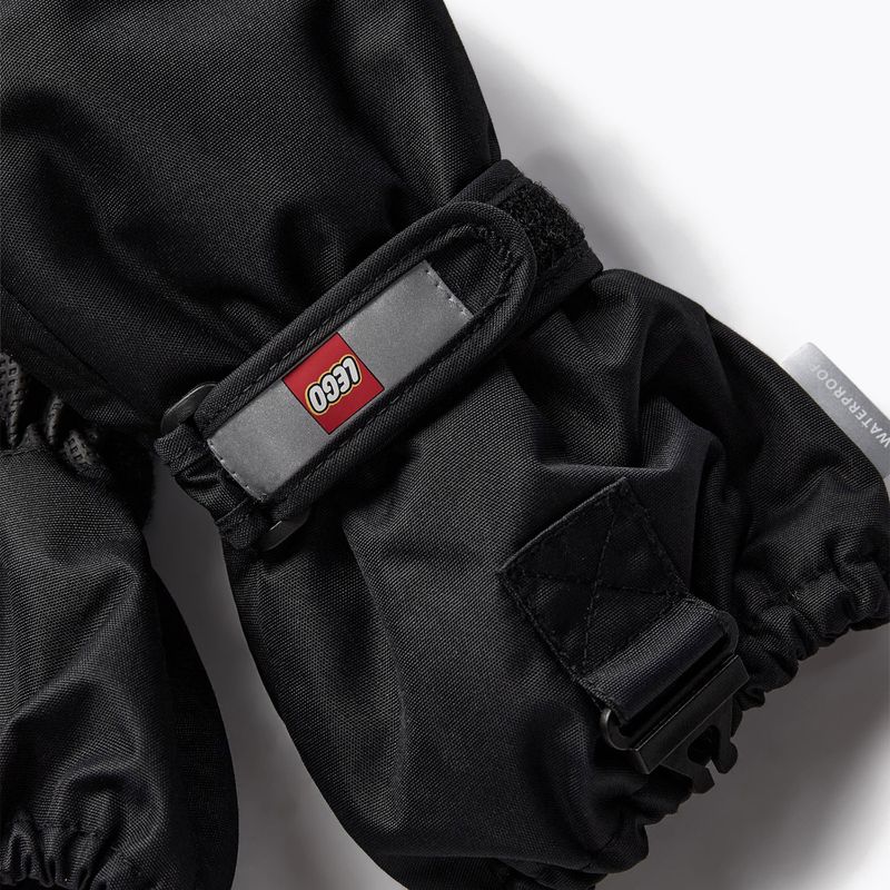 Vaikiškos slidinėjimo pirštinės LEGO Lwatlin 700 black 4