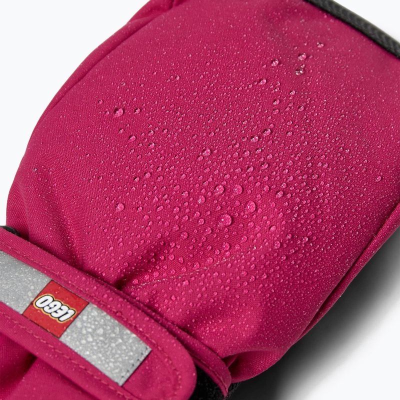 Vaikiškos slidinėjimo pirštinės  LEGO Lwatlin 706 fuchsia 3