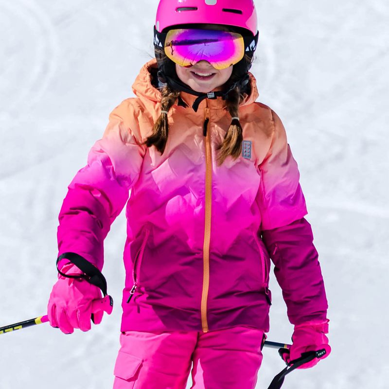 Vaikiška slidinėjimo striukė LEGO Lwjested 709 pink 6
