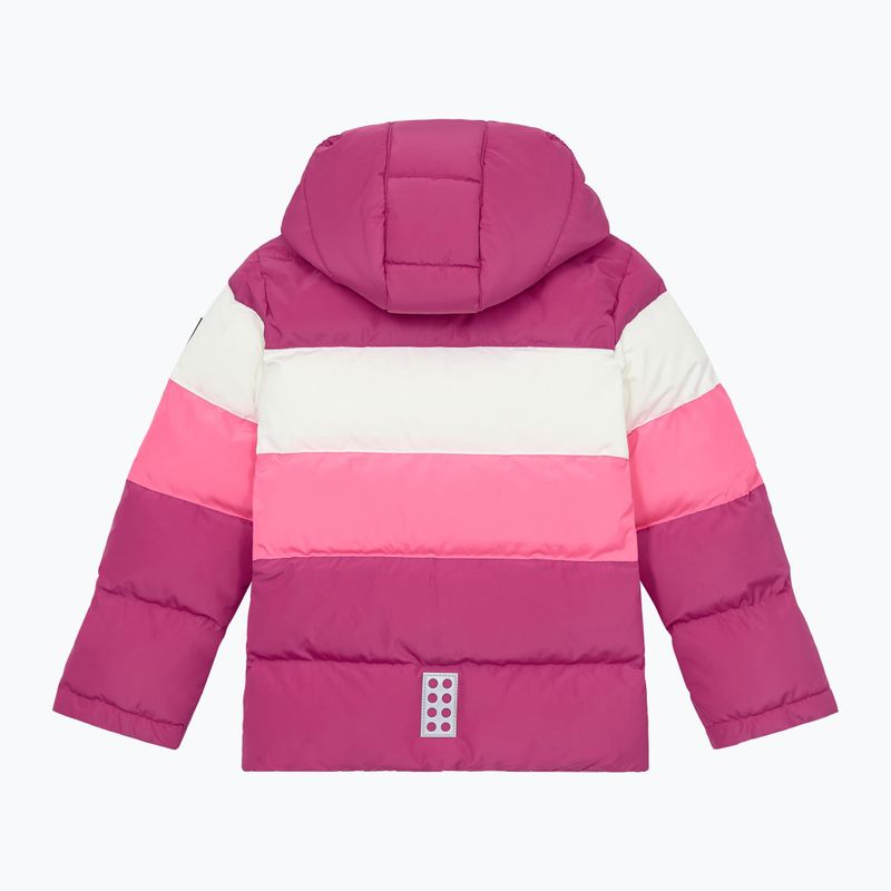 Vaikiška striukė LEGO Lwjipe 705 fuchsia 2