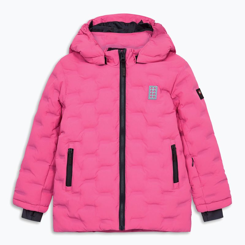Vaikiška slidinėjimo striukė LEGO Lwjipe 706 pink
