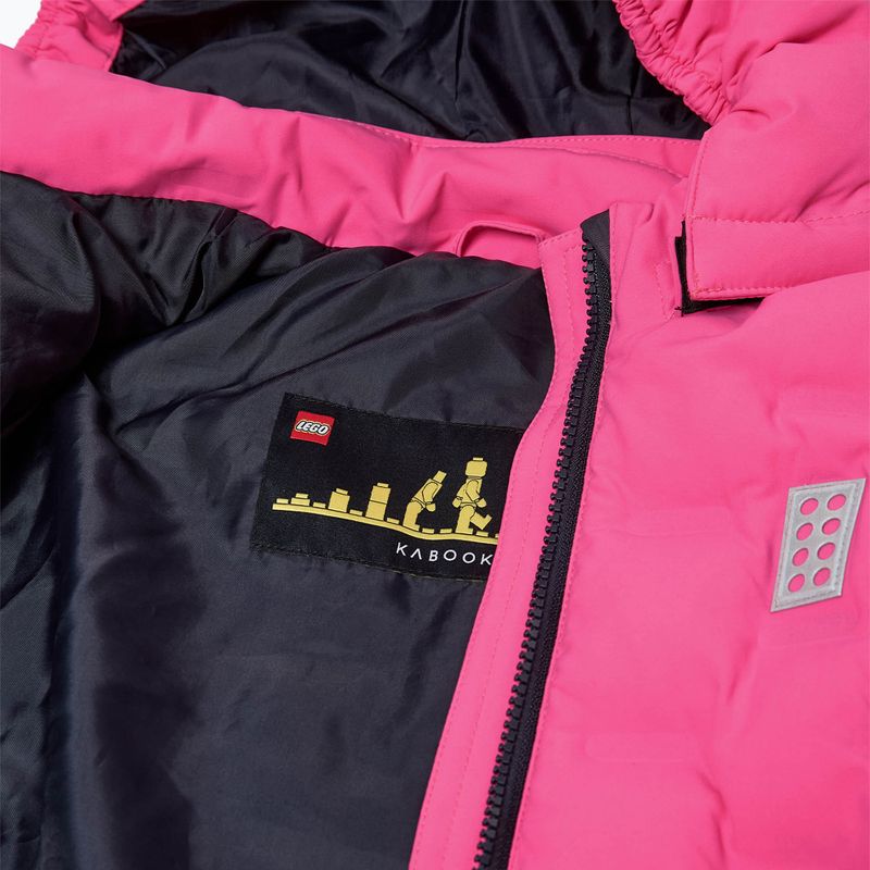 Vaikiška slidinėjimo striukė LEGO Lwjipe 706 pink 5
