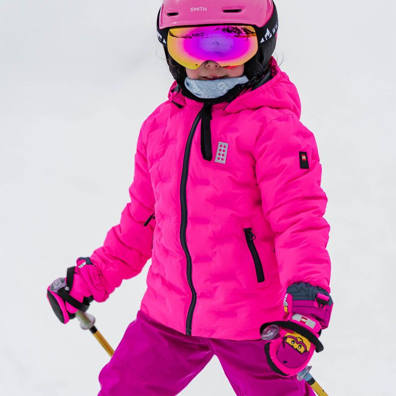 Vaikiška slidinėjimo striukė LEGO Lwjipe 706 pink 6