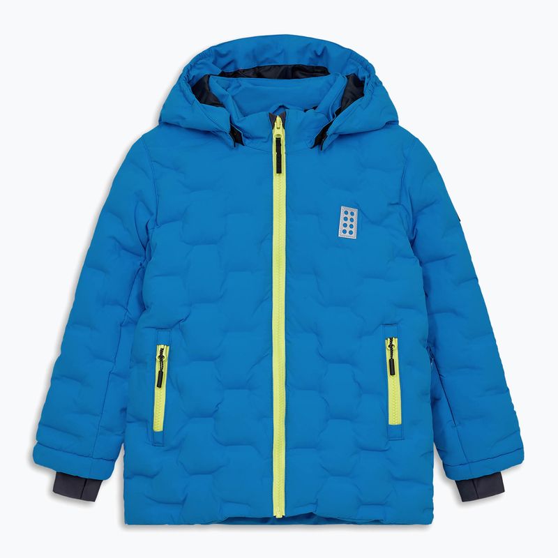 Vaikiška slidinėjimo striukė LEGO Lwjipe 706 blue/lime