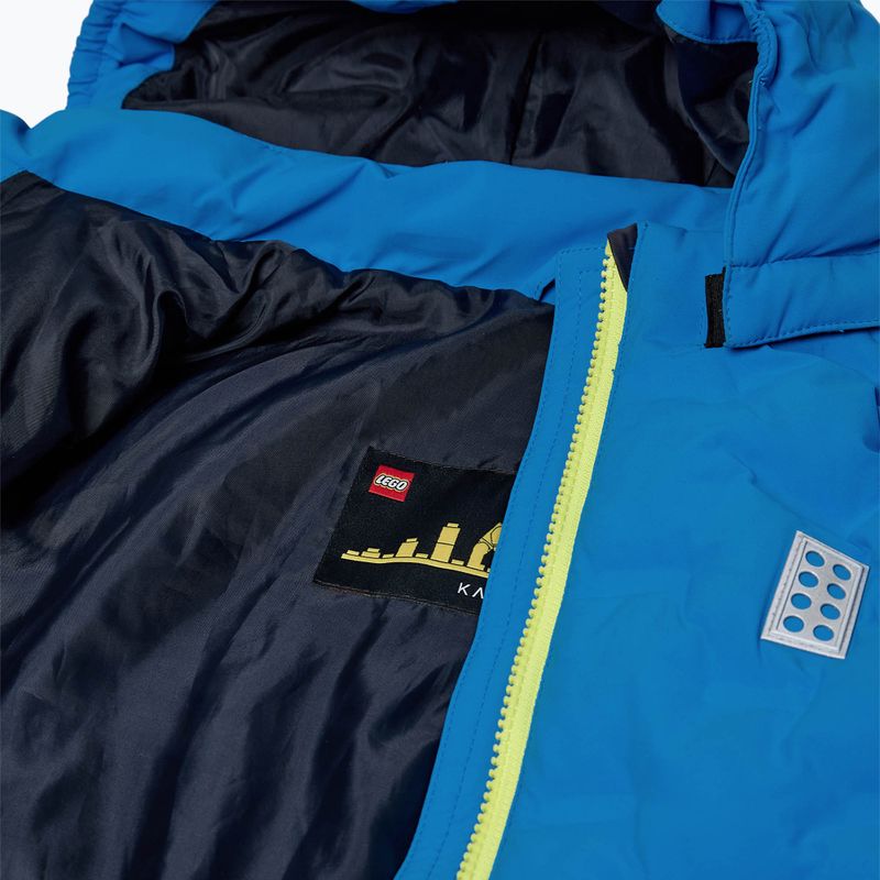 Vaikiška slidinėjimo striukė LEGO Lwjipe 706 blue/lime 5