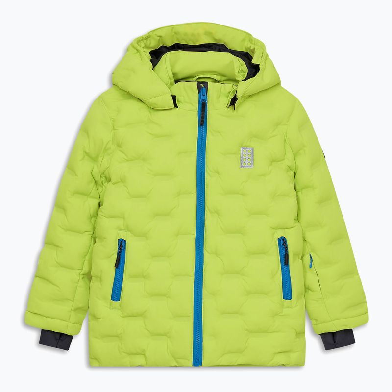 Vaikiška slidinėjimo striukė LEGO Lwjipe 706 lime green/blue