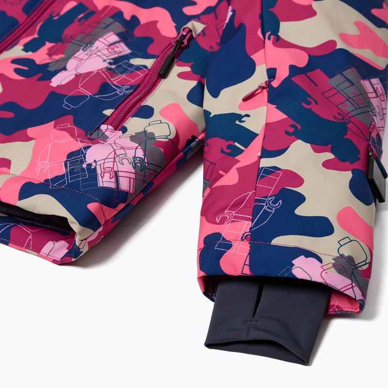 Vaikiška slidinėjimo striukė LEGO Lwjaz 808 fuchsia 5