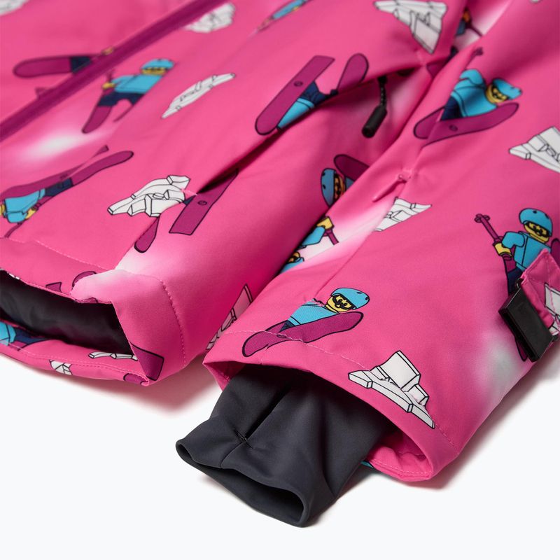 Vaikiška slidinėjimo striukė LEGO Lwjaz 806 pink 4