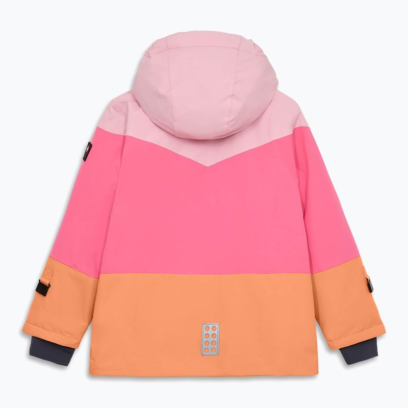 Vaikiška slidinėjimo striukė LEGO Lwjested 708 light orange 2