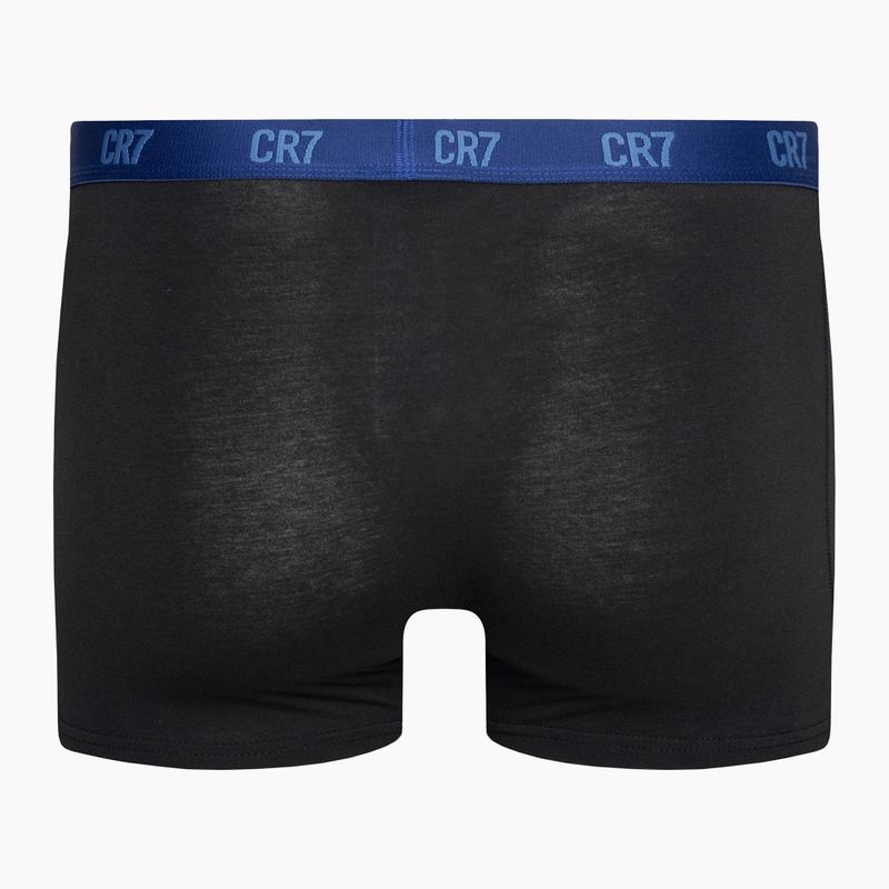 Vyriškos trumpikės CR7 Basic Trunk 3 poros black/blue 3