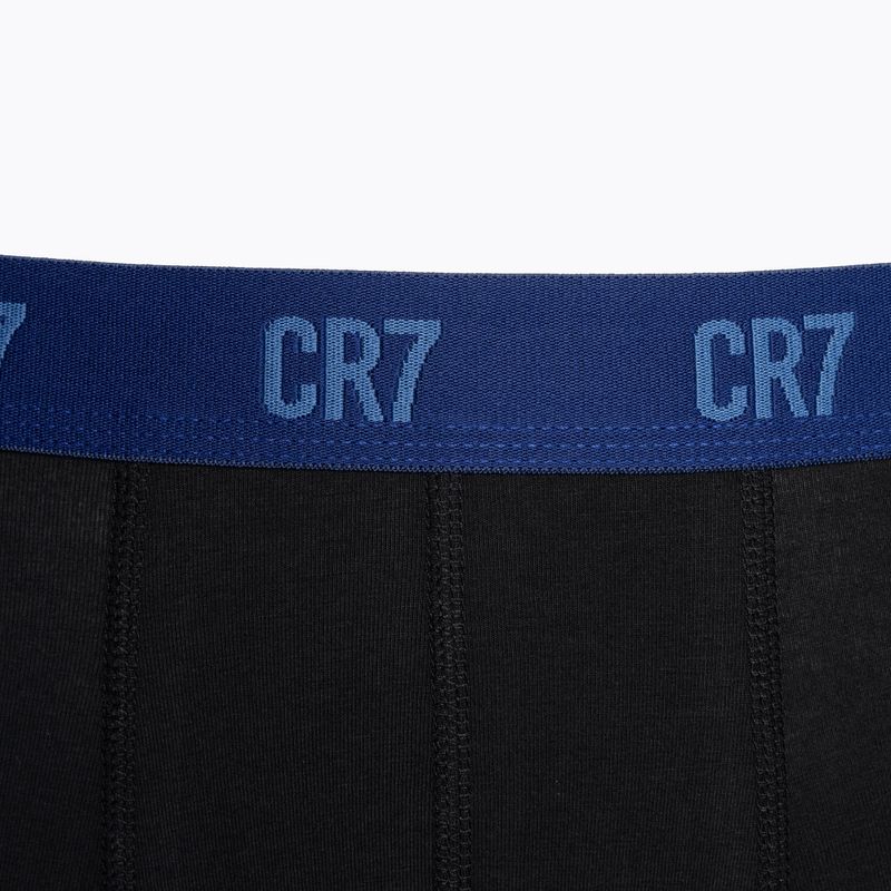 Vyriškos trumpikės CR7 Basic Trunk 3 poros black/blue 4