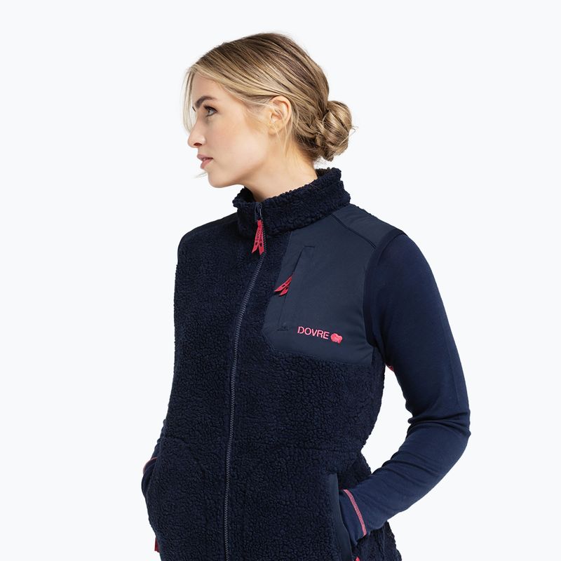 Moteriška liemenė Dovre Teddy Fleece navy 2