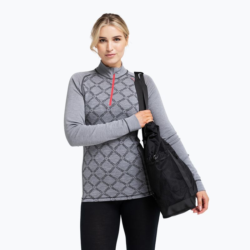 Moteriškas termo džemperis Dovre Half Zip Jacquard grey 4