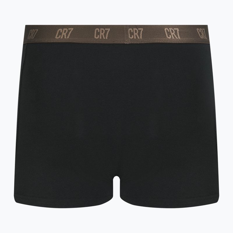 Vyriškos trumpikės CR7 Basic Trunk 3 poros black/brown 9