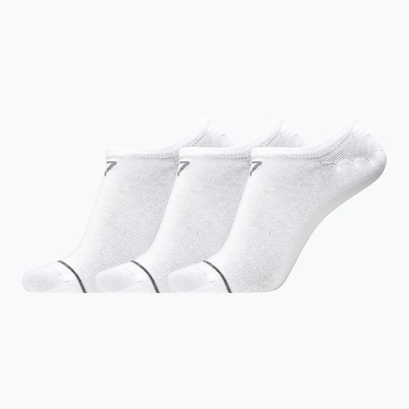Vyriškos kojinės CR7 Footies 3 poros white