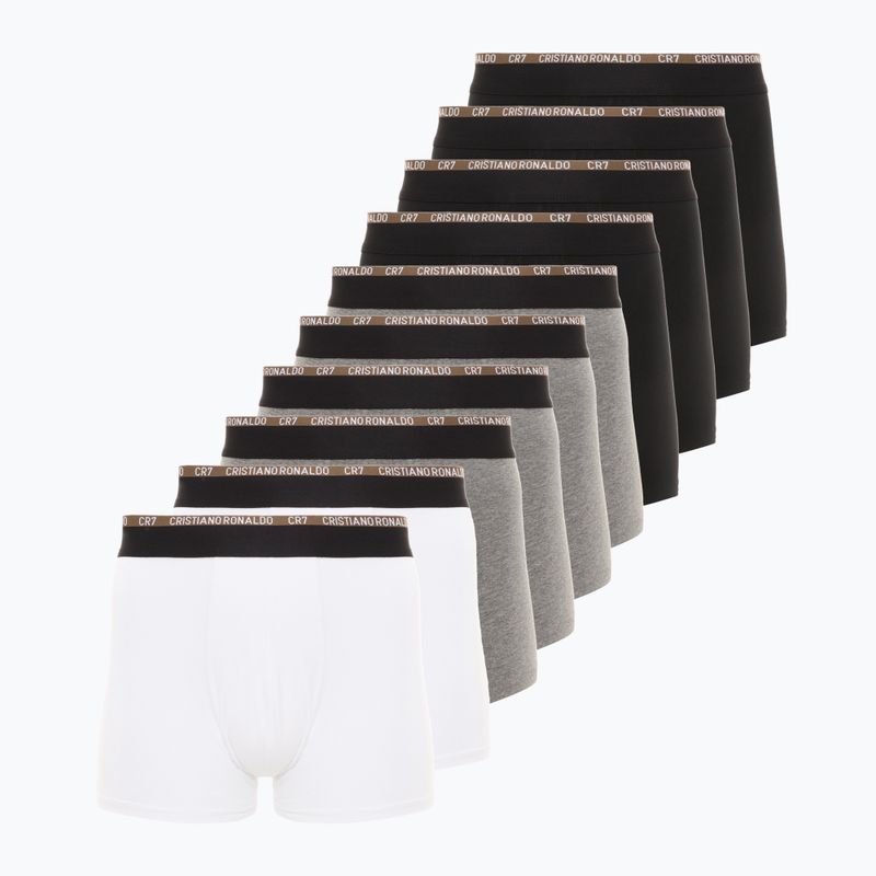 Vyriškos trumpikės CR7 Basic Trunk 10 porų multicolur