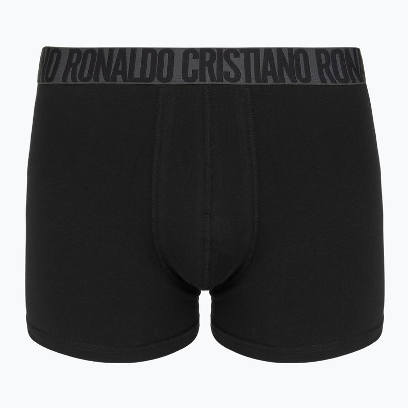 Vyriškos trumpikės CR7 Basic Trunk 4 poros 2492 BLACK 3