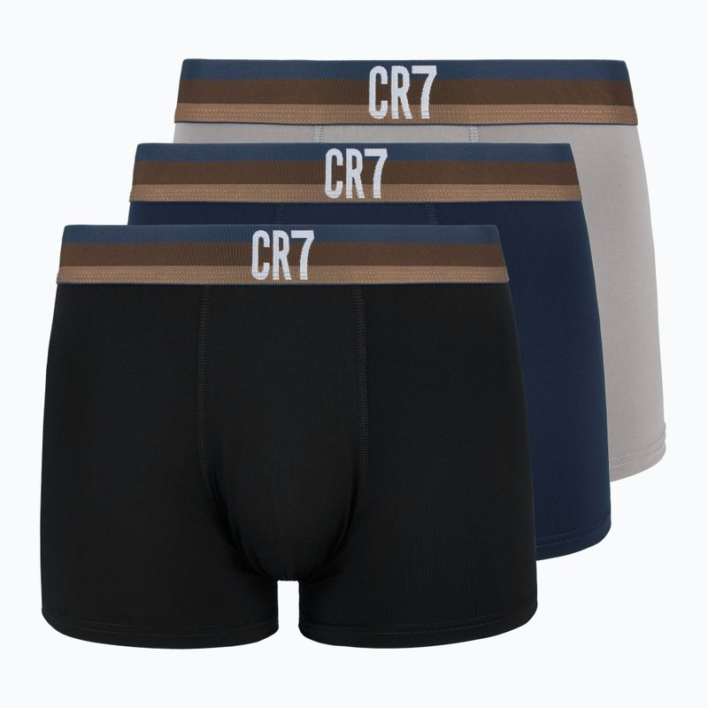 Vyriškos trumpikės CR7 Basic Trunk 3 poros 2114 multicolour